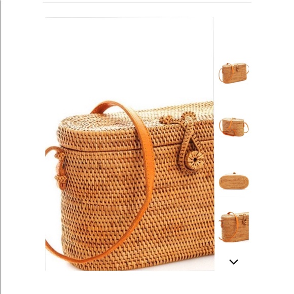 LAST 1️⃣ Handwoven Rattan Crossbody Bag - Picture 5 of 8